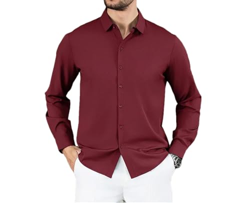 Chemise d'été homme rouge S : restez frais et élégant sans souffrir de la chaleur