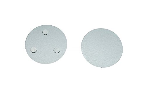 meioro Magnetic Smoke Detector Installation Tool,Quick and Easy Fastening Ceiling Mounted Kit for Smoke Alarm,No Need Drill No Danger 10 Seconds Install (10pc)