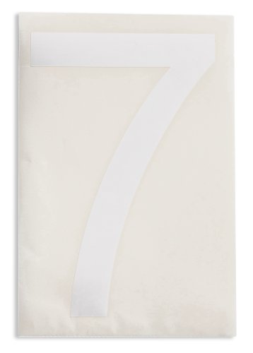 Chiffres et lettres découpés Brady ToughStripe 121890 blanc 10,2x20,3 cm
