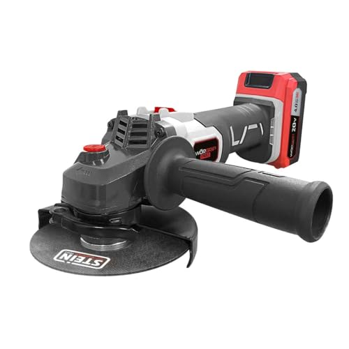 Meuleuse 115mm WORGRIP 20V puissance autonome batterie 4 Ah haute endurance