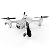 HUBSAN Kids H107C+ Second Generation X4 Quad Toy with HD Camera, 2.4 GHz, White