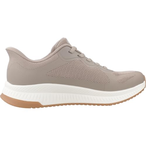 Image of Skechers Womens Hands Free Slip-ins Bobs Squad 4 - Staple Look