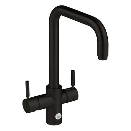 InSinkErator 4 in 1 U-Shape Kitchen Sink Mixer Tap Water Filter Tap & NeoTank Instant Hot Cold Filtered & Near-Boiling Water Faucet Velvet Black product thumbnail 9