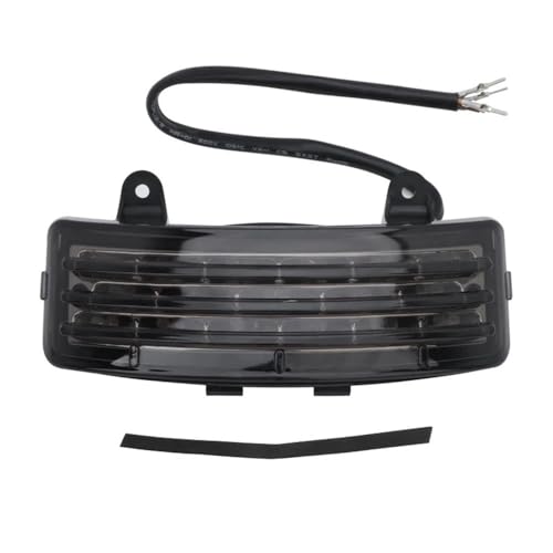 Feu arrière moto robuste et étanche, éclairage LED durable pour garde-boue Harley 96-13