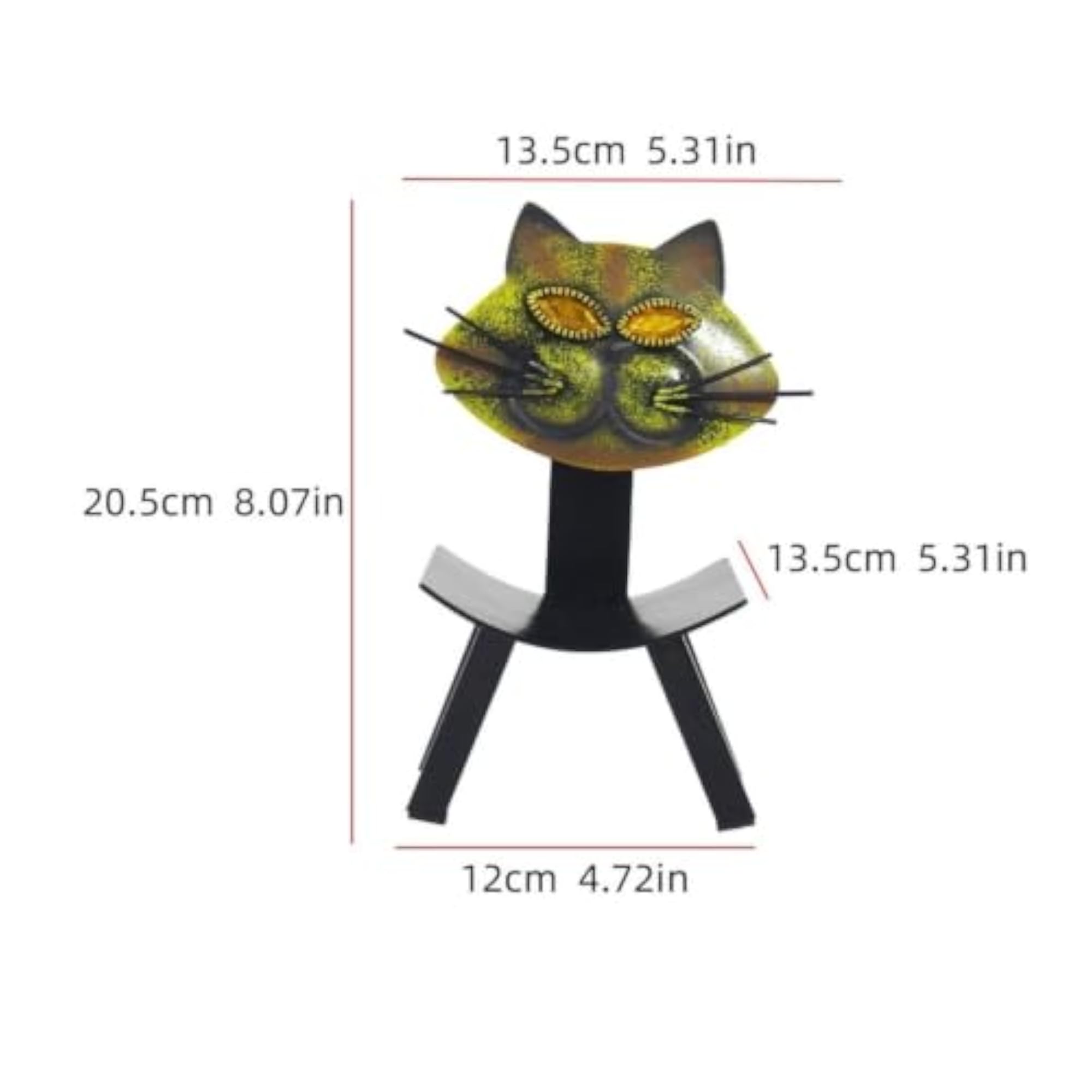 Creature Head Tabletop Toilet Paper Holder for Bathroom
