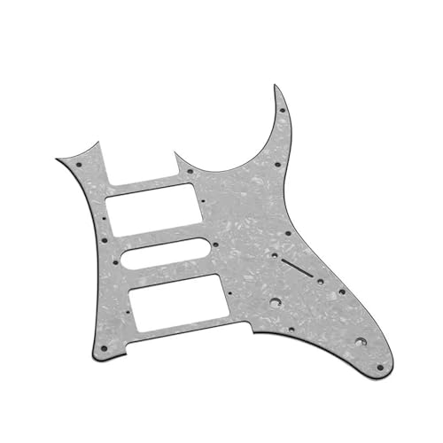 エレキギターピックガードセット エレキギターピックガード HSHエレキギター用ピックガードスクラッチ(Pearl B)