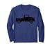 Vecchio autista di camioncino VINTAGE PICKUP TRUCK Trucker Maglia a Manica