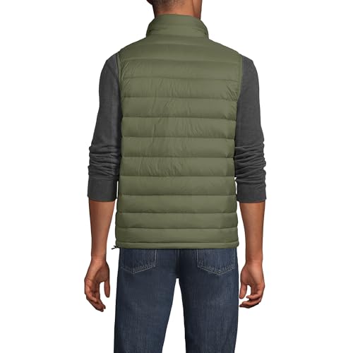 Image of Lands' End Men's Wanderweight Ultralight Packable Down Vest