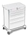 Detecto, 2023097, Mobile Care Medical Cart, Electronic, Standard Lock