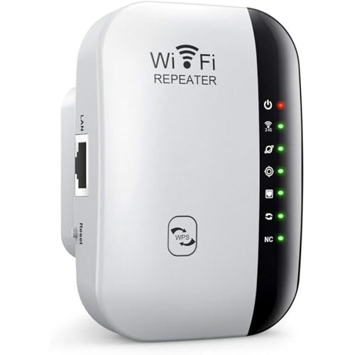 2025 Newest WiFi Extender,WiFi Booster,WiFi Repeater Covering Up to 3660 Square Feet and 50 Devices, Internet Booster with Ethernet Port, Plug and Play, Home Wireless Signal Booster