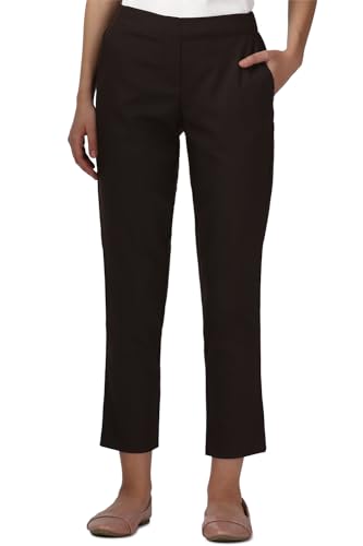 Image of Van Heusen Women's High Rise Regular Fit Formal Pant