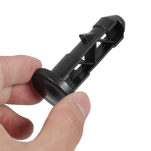 Image of Trash can Lid Hinged Pins 5Pcs Plastic Latches for 240L Trash Cans Secure Dustbin Cover Link Bolts Easy Installation Replacement for Outdoor Sanitation Models