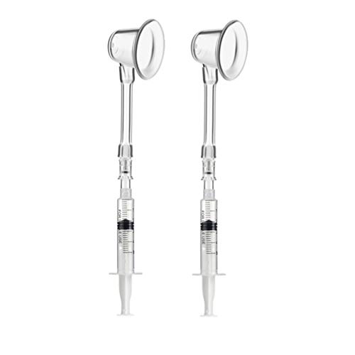 EXCEART 2Pcs Nipple Aspirator Nipple Corrector Device Nipple Pullers Suckers for Flat Shy and Inverted Nipples