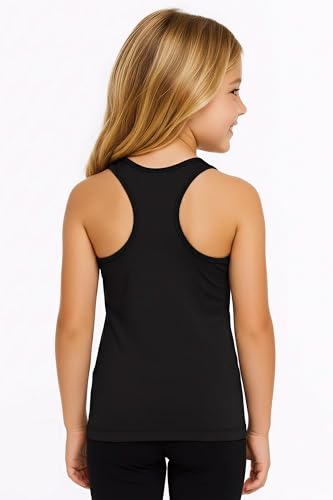Image of Kurve Premium Girls Seamless Supersoft Wide Strap Comfortable Racerback Tank (Made with Love in The USA)