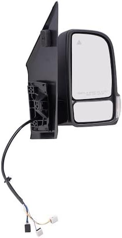 Espejo eléctrico del lado del pasajero derecho - Negro texturizado - con vidrio calefactado, señal de giro y detección de punto ciego - sin cámara - Espejo eléctrico del lado del pasajero derecho - Negro texturizado - con vidrio calefactado, señal de giro y detección de punto ciego - sin cámara -