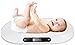 BAKAJI Bilancia Elettronica Pesa Bambini Neonati Con Display Digitale LCD Bilancia Pesa Neonato 20 Kg/44 Spegnimento Automatico e Tara Colore Bianco (Lunghezza 55 cm) immagine