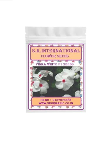 Image of Hybrid F1 Flower Seeds, Easy to Grow, Low Maintenance (Vinka White-Vinka Red- Vinka Pink)