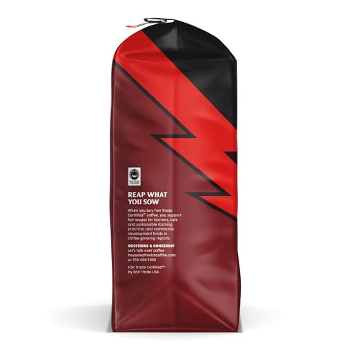 image for Death Wish Coffee Co. Death Wish Coffee Dark Roast Grounds - 5 Lbs. Th