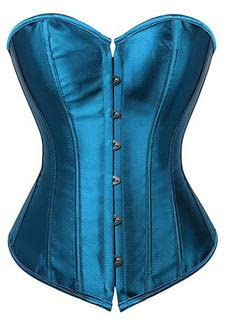 Bustino da donna con scollatura a cuore, con lacci, push-up