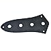KAISH USA Specs Metal Diamond Plate J Bass Control Plate Aluminum Jazz Bass JB Control Plate with 3/8