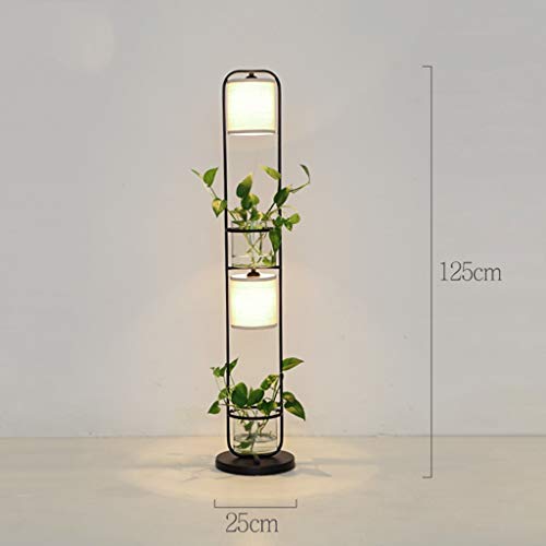 Lampe de plancher salon à lumière chaude et structure verticale pour coin de lecture - 3