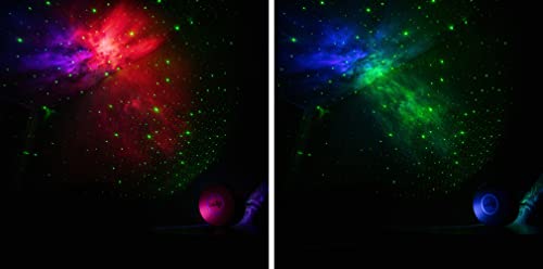 Proiettore Astroplanetario Levenhuk LabZZ SP20 Con Telecomando, Per Colorate Proiezioni Di Stelle e Nebulose, Bianco - Image 3