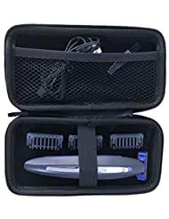 INVODA Hard Storage Travel Case for Solo One Blade Full Body Trimmer and Shaver - EVA Carrying Case