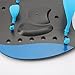 Swim Paddles Hand,Swim Training Hand Paddles,Swimming Hand Paddles,Swim Training Gloves Fit Workout Fitness Gear for Women and Men(Blue/S)