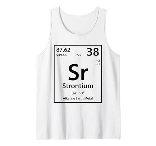 Photo de Strontium Element (noir) Débardeur