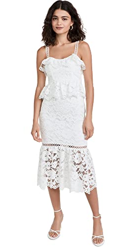 Likely Women's Leigh Dress, White, 4 #TOP18