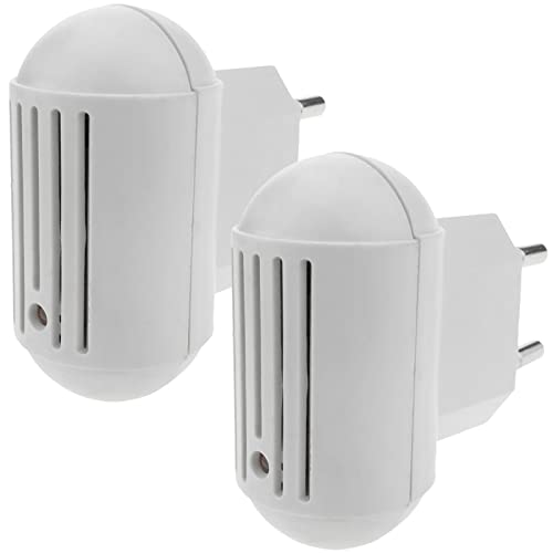 PrixPrime - Ahuyentador de Mosquitos Tipo Enchufe- 2 Pack