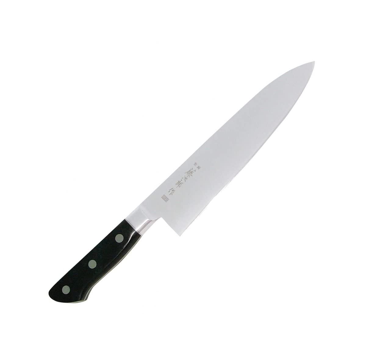 Amazon.co.jp: 藤次郎 洋出刃 210mm 日本 コバルト合金鋼 両刃 骨付肉
