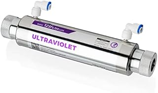 iSpring UVF11A UV Ultraviolet Light Water Filter with Smart Flow Control Switch 11W, 110V, 10-INCH