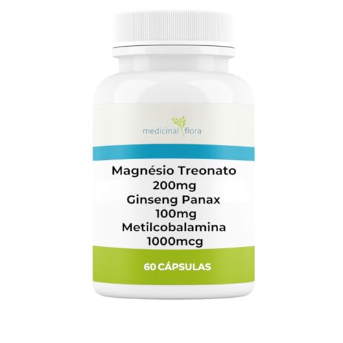 Magnésio Treonato + Ginseng Panax + Metilcobalamina - 60 Doses