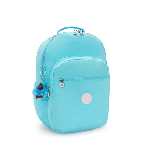 Image of Kipling Women's Seoul Extra Large Bts 17 inch Laptop Backpack, Durable, Roomy with Padded Shoulder Straps, Built-In Protective Sleeve