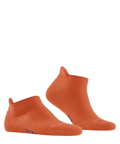 FALKE Uniseks Skarpety do trampek Cool Kick Sneaker U Sn materiał funkcyjny krótkie jednokolorowe 1 Para, Pomarańczowy Orange Ray 8061, 39-41