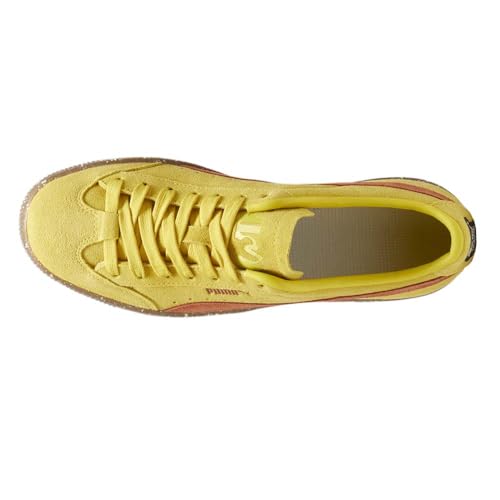 PUMA Mens Suede VTG Lace Up X Pam Sneakers Shoes Casual - Yellow - Size 9 M4