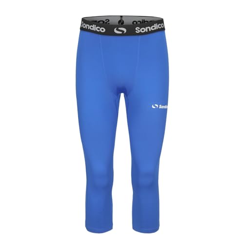 Sondico Core - Pantalones de tres cuartos para hombre, azul cobalto, M