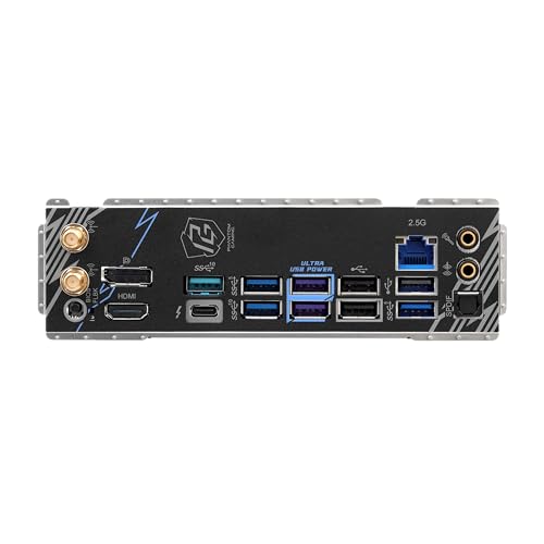 Image of ASRock Phantom Gaming B860 Lightning WiFi 6E Intel Core Ultra LGA1851 DDR5 8933 MHz 256GB M.2 ATX Motherboard Thunderbolt SATA3 6.0 Gb /s PCIe 5.0