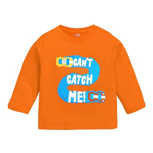 Image of Lush Plush Boys Cotton Full Sleeves Printed T-Shirt (Multicolor) Combo Pack