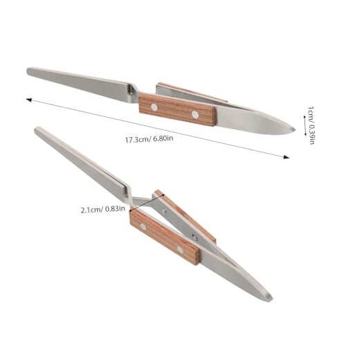 Pinzas para manicura ergonómicas para arte de uñas miniatura 2
