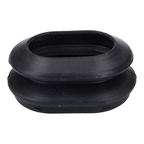 DL-pro Dichtung 55x35 mm für AEG Electrolux für Sprüharm oben Gummidichtung oval schwarz Spülmaschine Geschirrspüler 117204100/4 117204100 1172041004