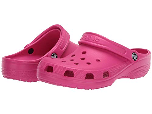 Image of Crocs Men's and Women's Classic Clog, Electric Pink, 13 Women /11 Men