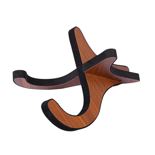 HFYMXNB Ukulele Halter, Gitarrenständer, Ukulele Rack,Ukulele Halter Holzklapp Gitarrenständer für Mandoline Violine und kleinere Gerätschaften