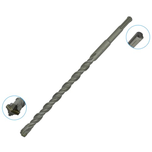 Taparia HDC 14260 Steel (14 x 260mm) Cross Tip Plus Hammer Drill Bit (Grey) - Image 3 thumbnail