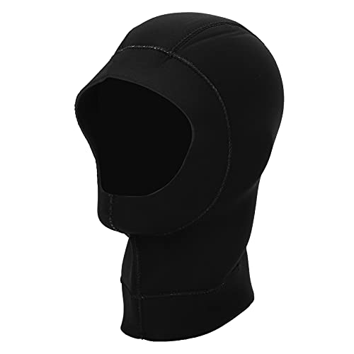 Mergulho, Capuz de Mergulho Elástico de Neoprene de 3 Mm Com Saída de Ar para Esportes Aquáticos Cap
