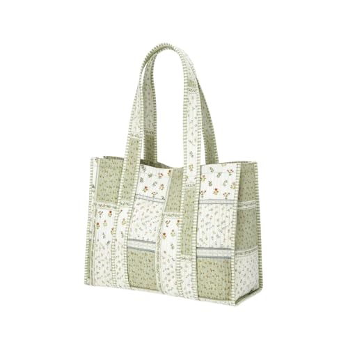 Floral Print Cute Tote Bags for Women Purses Women Handbags 17.3×13‘’ - image 1