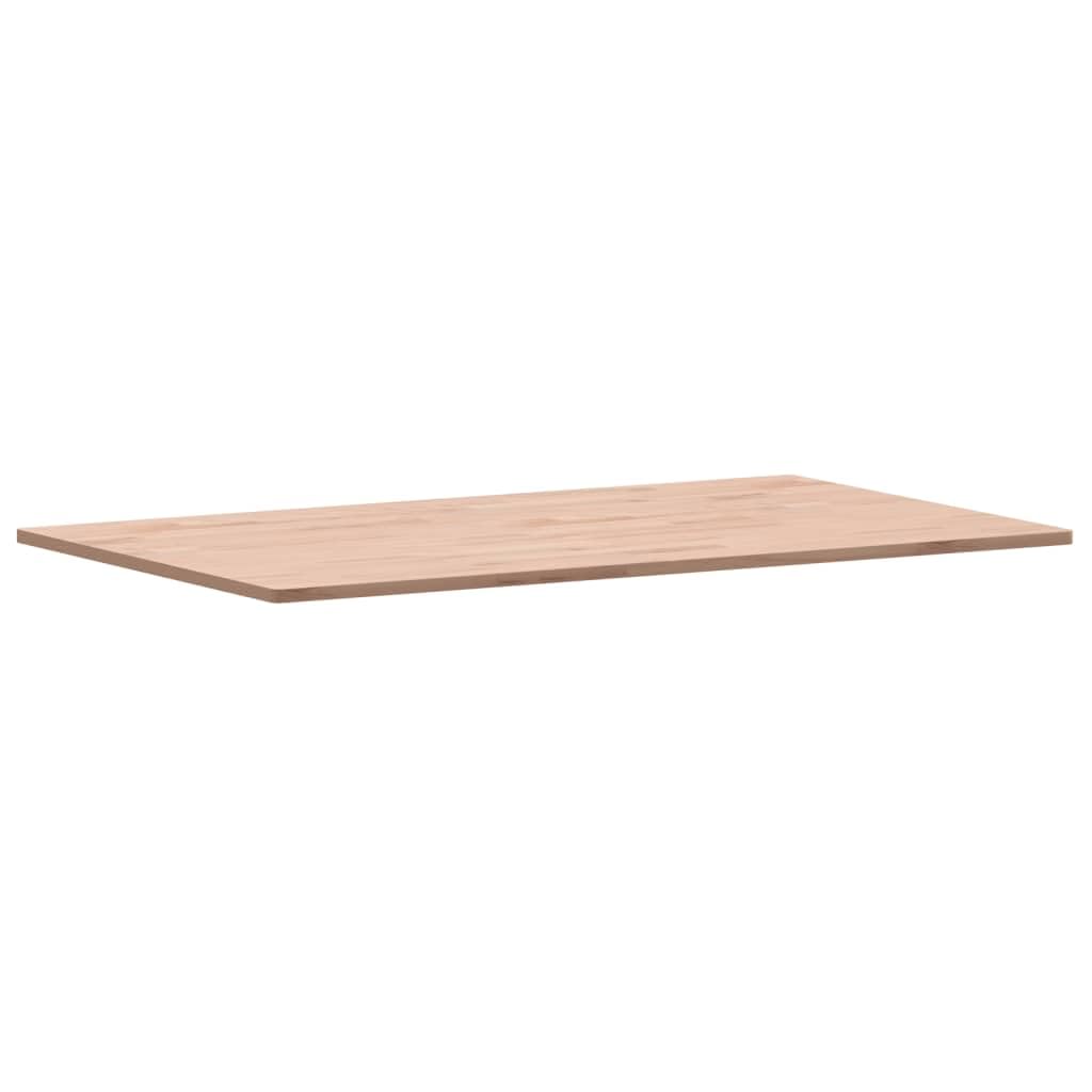 Piano di lavoro in legno di faggio massiccio, 100 x 60 x 1,5 cm, piano di lavoro da cucina, piano di lavoro per ristrutturazione, fai da te, bricolage, costruzione di mobili