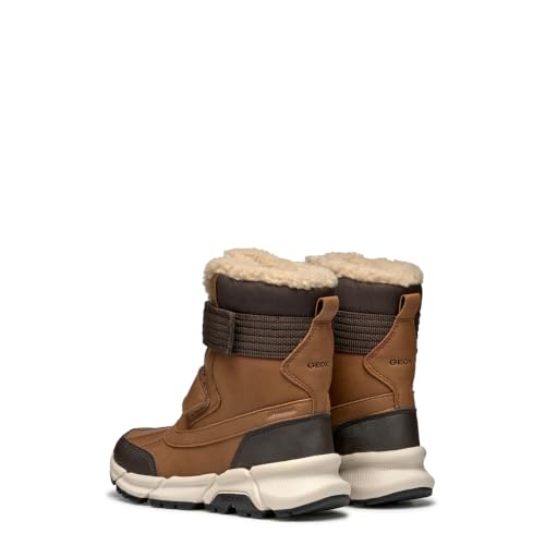 GEOX JUNIOR J FLEXYPER PLUS BOY SNOWBOOTS TOBACCO/COFFEE 35_EU – Ansicht 7