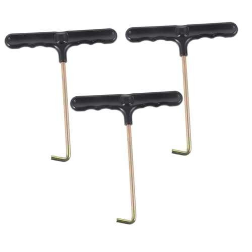 BRIGHTFUFU Shoe Lace Tools 3pc Set Professional Shoelace Pullers Easy to Use for Hockey Sneakers